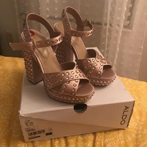 Aldo Muave studded heels